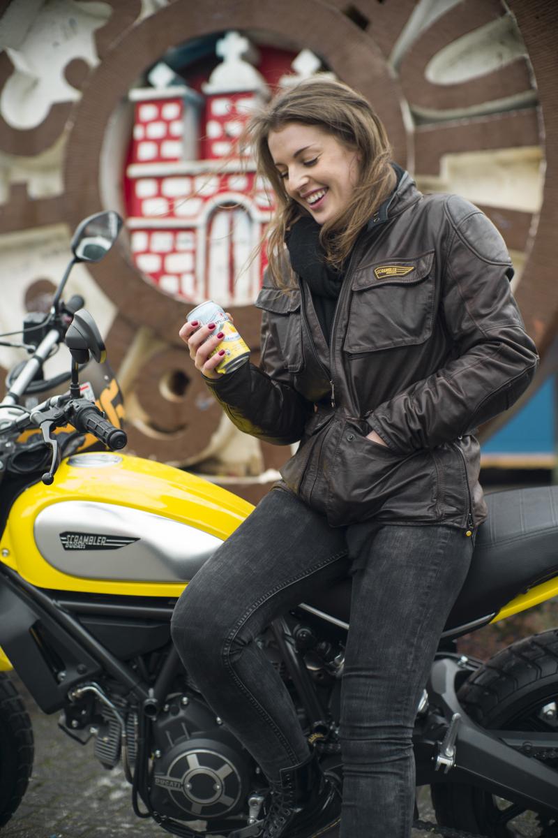 ducati scrambler leather jacket